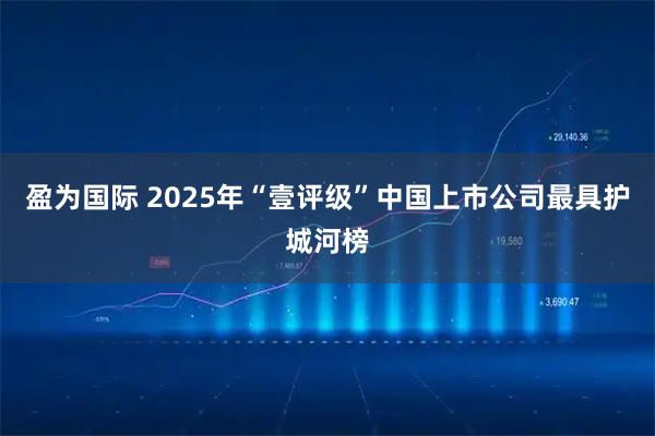 盈为国际 2025年“壹评级”中国上市公司最具护城河榜